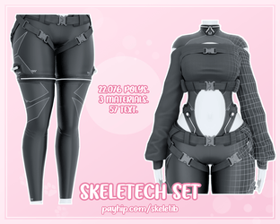 Skeletech Set [FIT, RP & E-GIRL BASE]