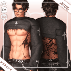 WC90. Akii Sweater [VRChat Asset]