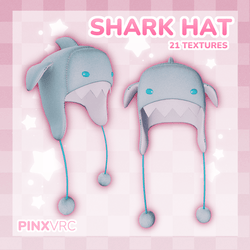 Shark Hat ♡ 21 Textures