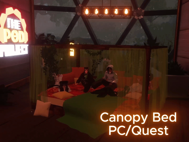 Canopy Bed | PC/Quest | VRCFury