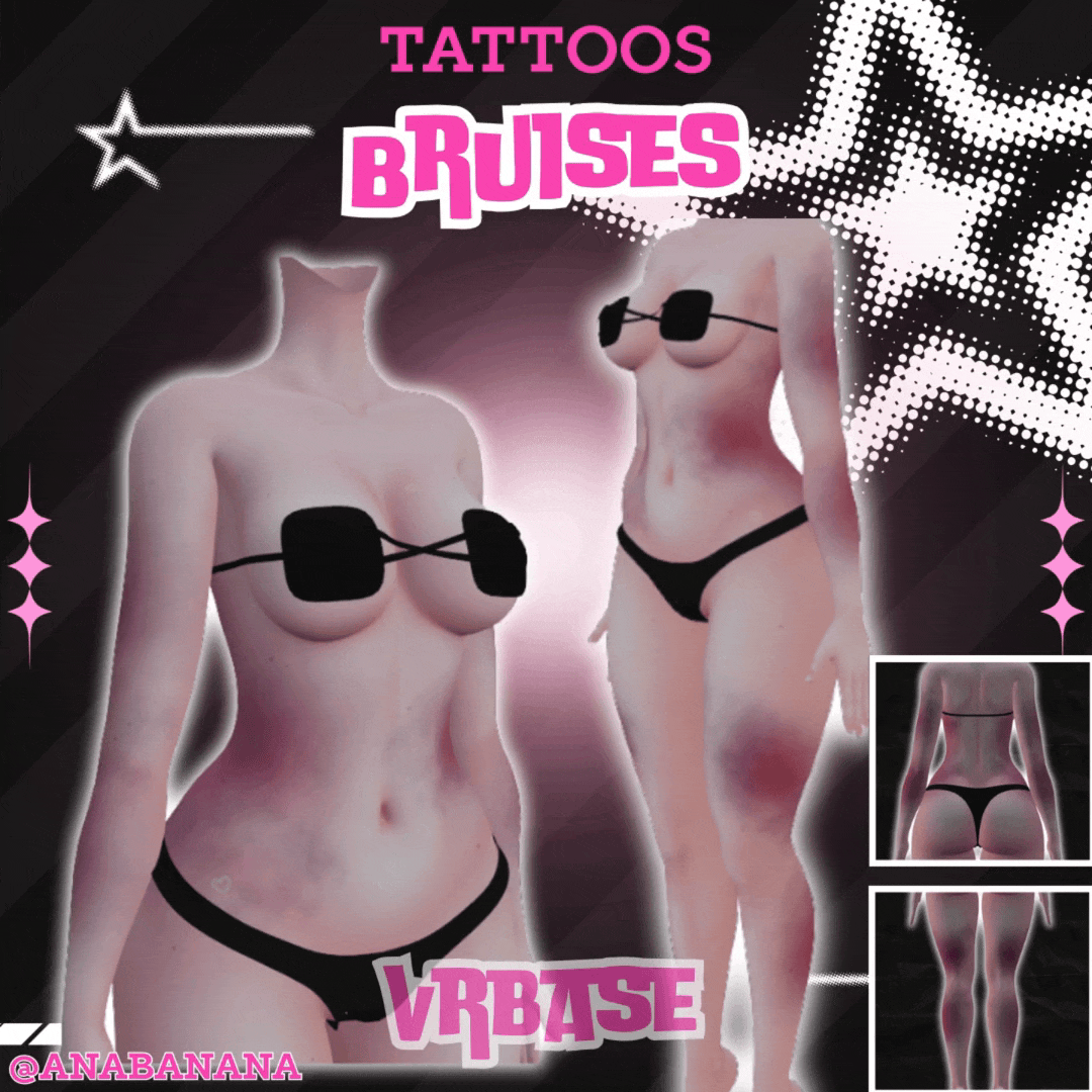 ✊Bruises Tatts | Multi-Base Compatible