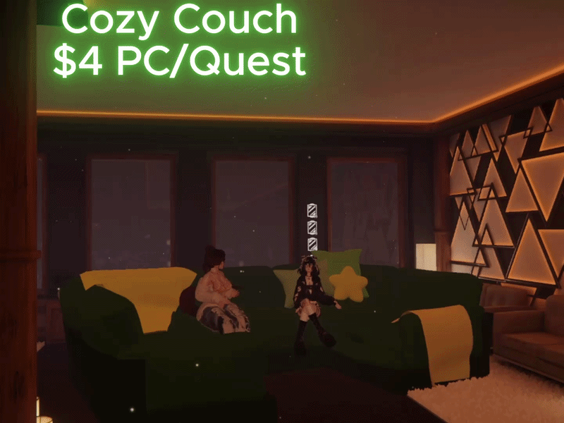 Cloud Couch | PC/Quest | VRCFury