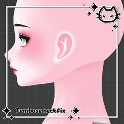 โฆ Easier Neck fix โฆ GM's Fem Base v2.0 โฆ Free โฆ