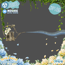 Sprig & Spiral Watering Can Flowtoy or Hand Accessory - Spring/Summer - Any Base/Unity Ready