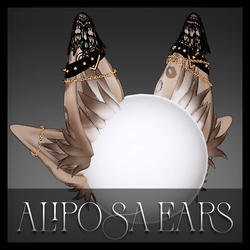 Aliposa Ears - VRChat Furry Ears