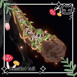 🍄 MossRot Tail 🍄 Horror Cottagecore 🍄 Spine Tail 🍄 Mushroom Tail 🍄