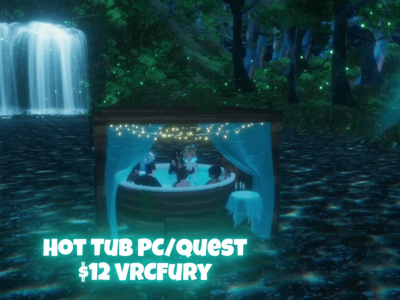 Cozy Hot Tub | PC/Quest | VRCFury