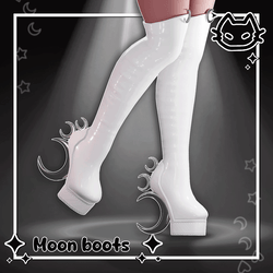 ๐ Moon Boots ๐ Free ๐ Simple Boot / Heels ๐ VRBASE EGIRL & GM Fem ๐
