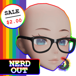 Nerd Out | (SERVER FREE) Nerd Glasses