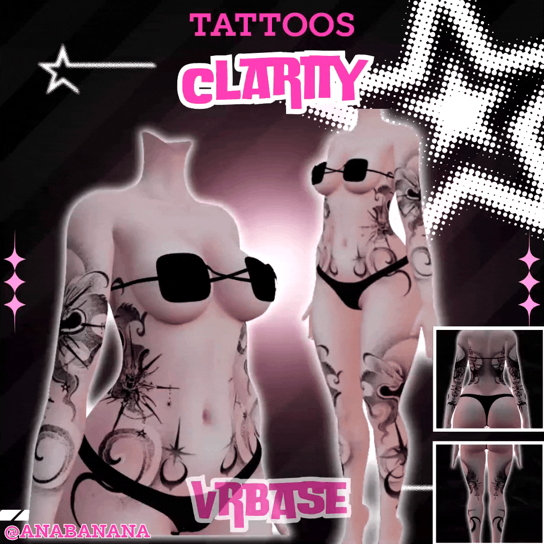 🧠 Clarity Tatts | Multi-Base Compatible