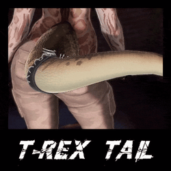 T-Rex Tail - VRChat Dinosaur Tail Accessory