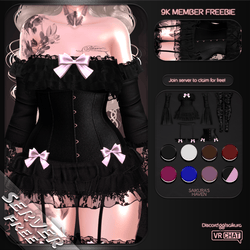 "9K Member Outfit" — Clothing for VRChat [Free]