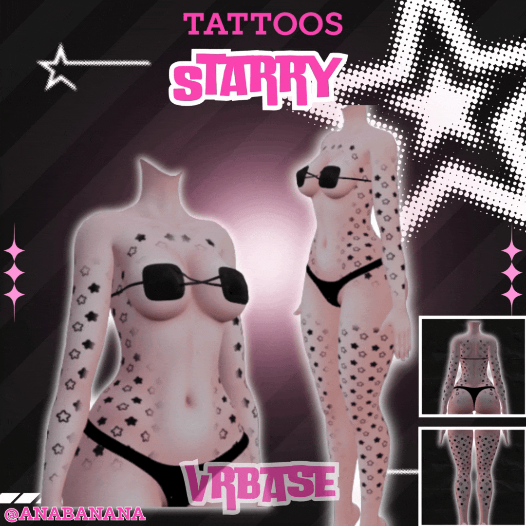 ⭐ Starry Tatts | Multi-Base Compatible