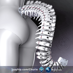 Bio-Mechanical Vertebrae Tail