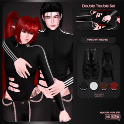 "Double Trouble Set" — Clothing for VRChat