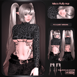 "Amira's Pigtails" — Hair for VRChat