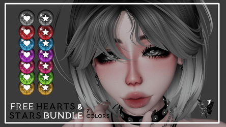 FREE HEART AND STARRY EYES