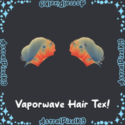 ✧ Vaporwave Hair Textures (Free)