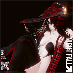 Night fall Witch set (VRCHAT)