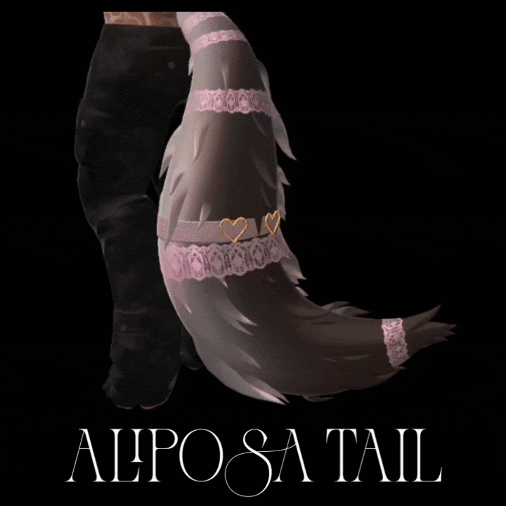 Aliposa Tail - VRChat Fluffy Tail