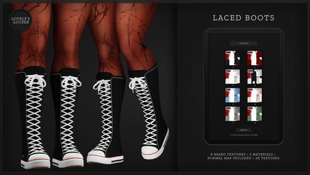 ˚ laced ˚ boots — shoes