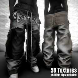 K15 Layered Holy Pants by KC