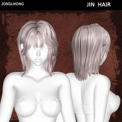 ♡ JIN hair