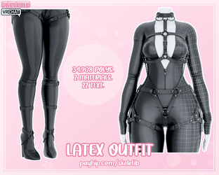 Latex Outfit [FIT, RP, E-GIRL & ANIME BASE]