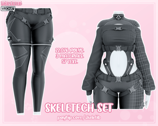 Skeletech Set [FIT, RP & E-GIRL BASE]
