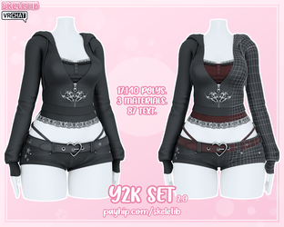 Y2K Set 2.0 [FIT, RP, E-GIRL & ANIME BASE]