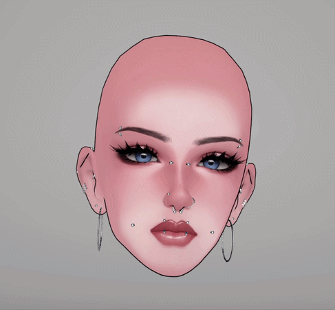 Skyler Head for VRChat [FT, 360+ Blendshapes}