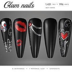 Glam Nails - EGIRL BASE
