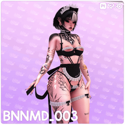 BNNMD_003 - Rigged Outfit Set