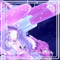 ⋆｡°✩☕︎ Cosmic Coffee Ribbon ☕︎✩°｡⋆