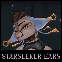 StarSeeker Ears - VRChat Alien Furry Ears