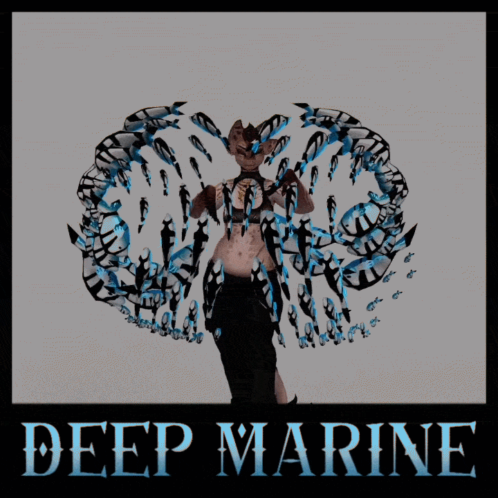 Deep Marine - VRChat Fish Ribbon Flow Toy