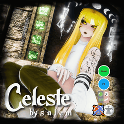 Celeste | VRChat Avatar | PC, Quest, VRCFT | SFW