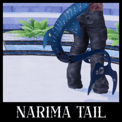 Narima Tail - VRChat Shark Tail
