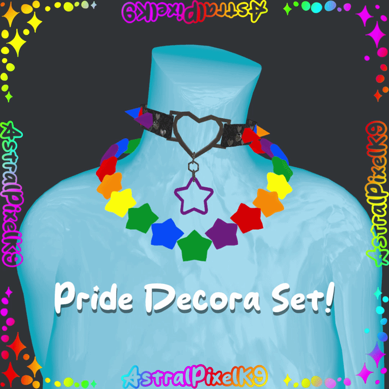 โ
Pride Decora SetโGMs FemโMedium Poly & Free ๐ฆด