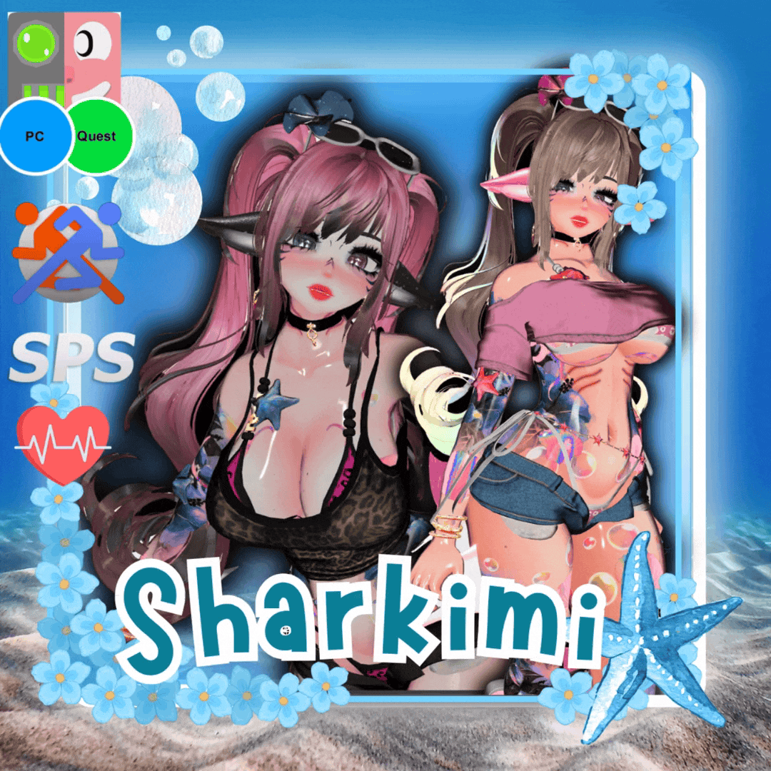 🦈 Sharkimi | Vrcft + Pc + Quest + MMD