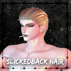 [FREE IN SEVER] SlickedBack Hair