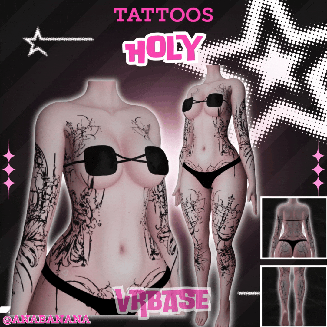 ✝️ Holy Tatts | Multi-Base Compatible