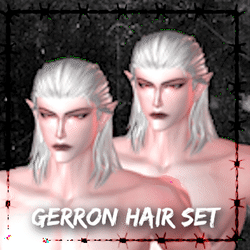 Gerron Hair Set [Long & Half Ponytail]