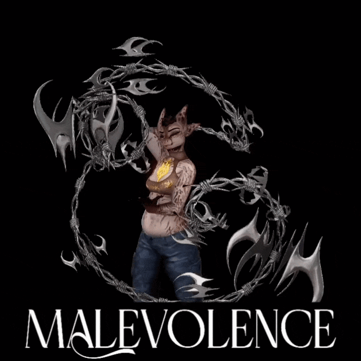 Malevolence - VRChat Barbed Wire Ribbon Flow Toy