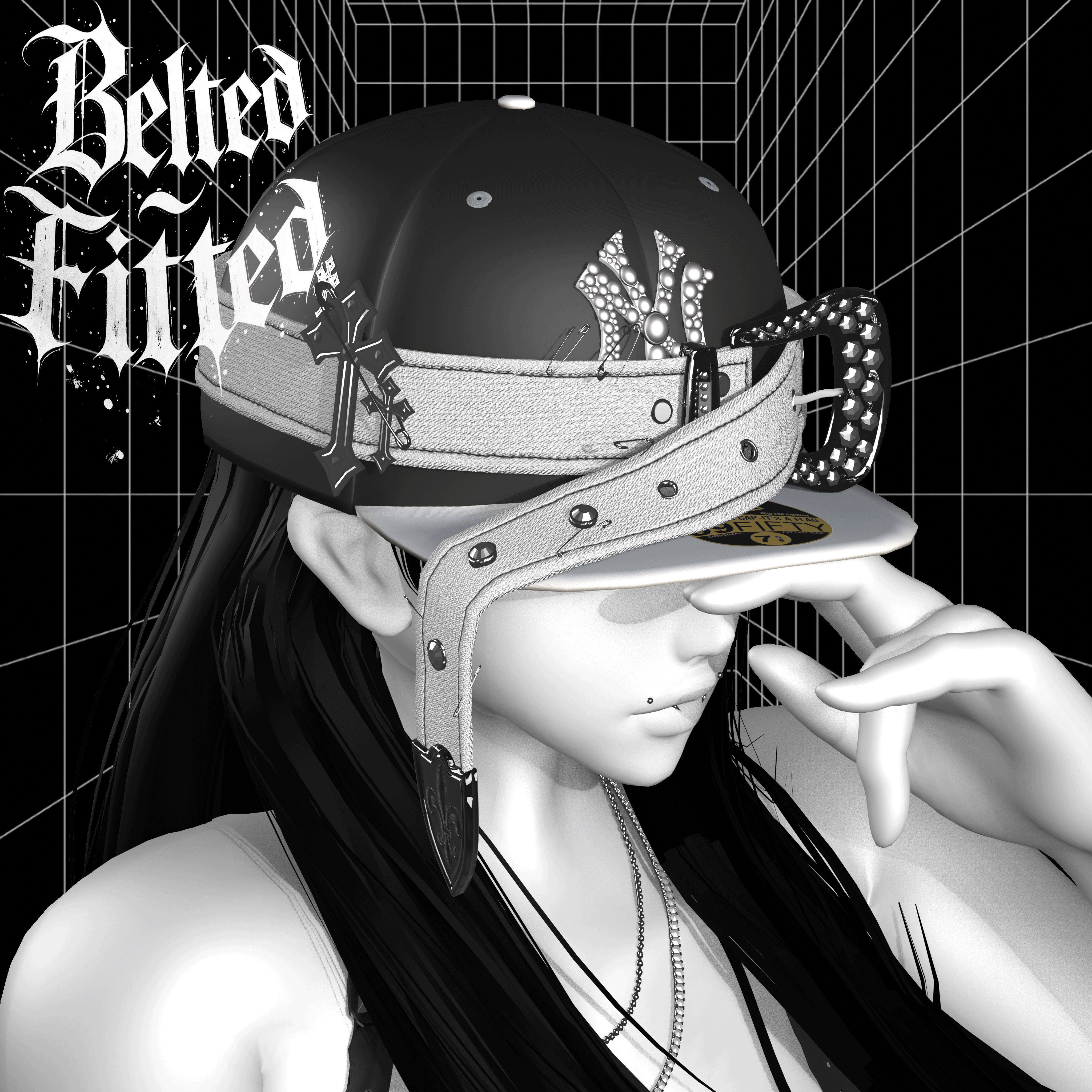 Belted Fitted-Vrchat Asset