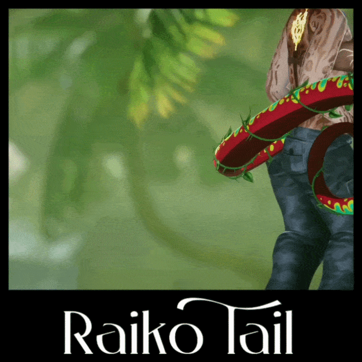 Raiko Tail - VRChat Prehensile Tail
