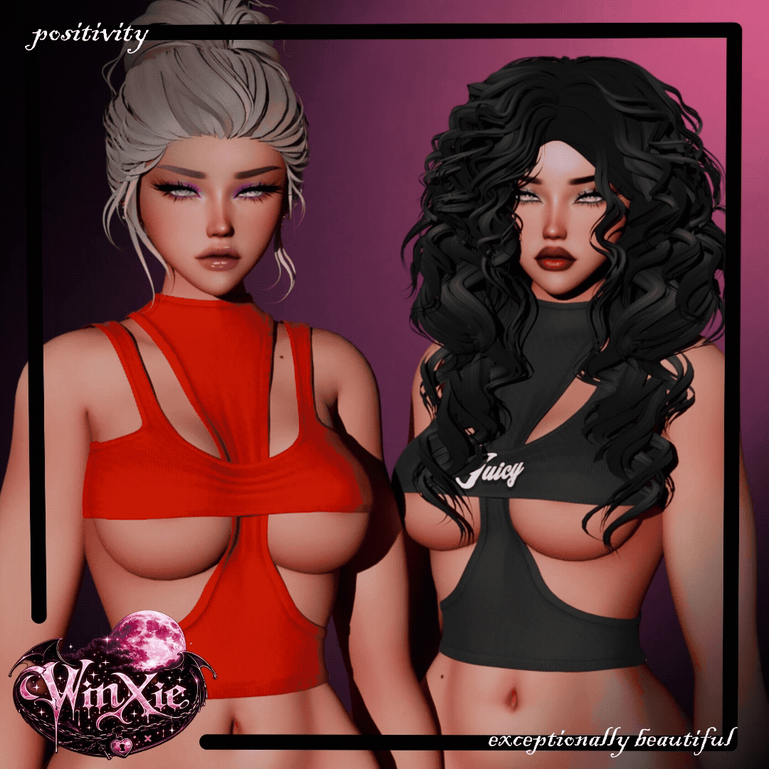 W41. Gym Babes Shirt ♡ VRChat Asset