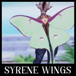 Syrene Wings - VRChat Butterfly / Moth Wings