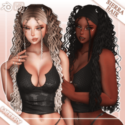 WH30. Sierra Hair [VRChat Asset]