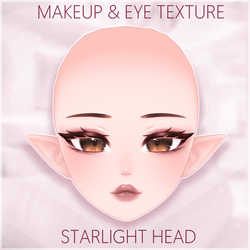 【 Blushed Rose 】Makeup & Eye Textures - Starlight Head